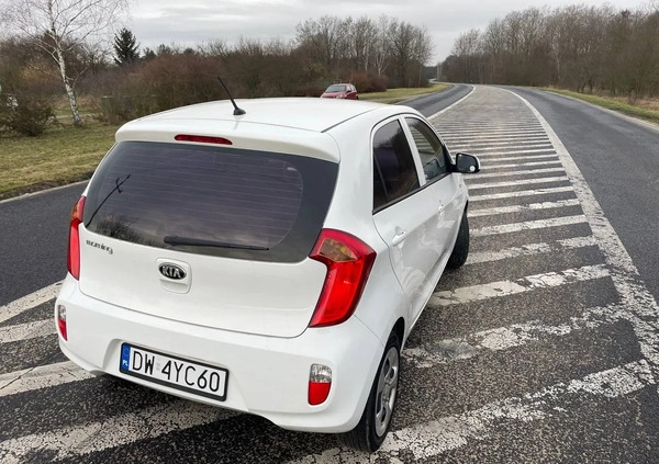 Kia Picanto cena 25500 przebieg: 123000, rok produkcji 2012 z Wrocław małe 562